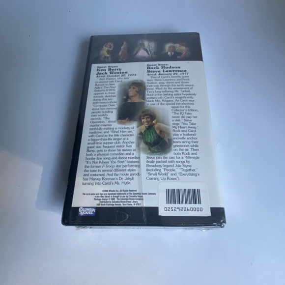 Carol Burnett Show of Videocassette Unopened - Picture 5 of 12